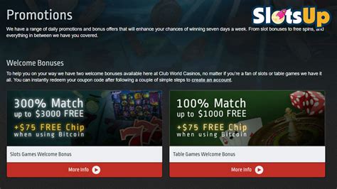 License & Bonuses from clubworldcasinos.com .